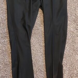 Classic Black Men's Dress Trousers This is a Carlo Lusso 150 In Black. Unhemmed.